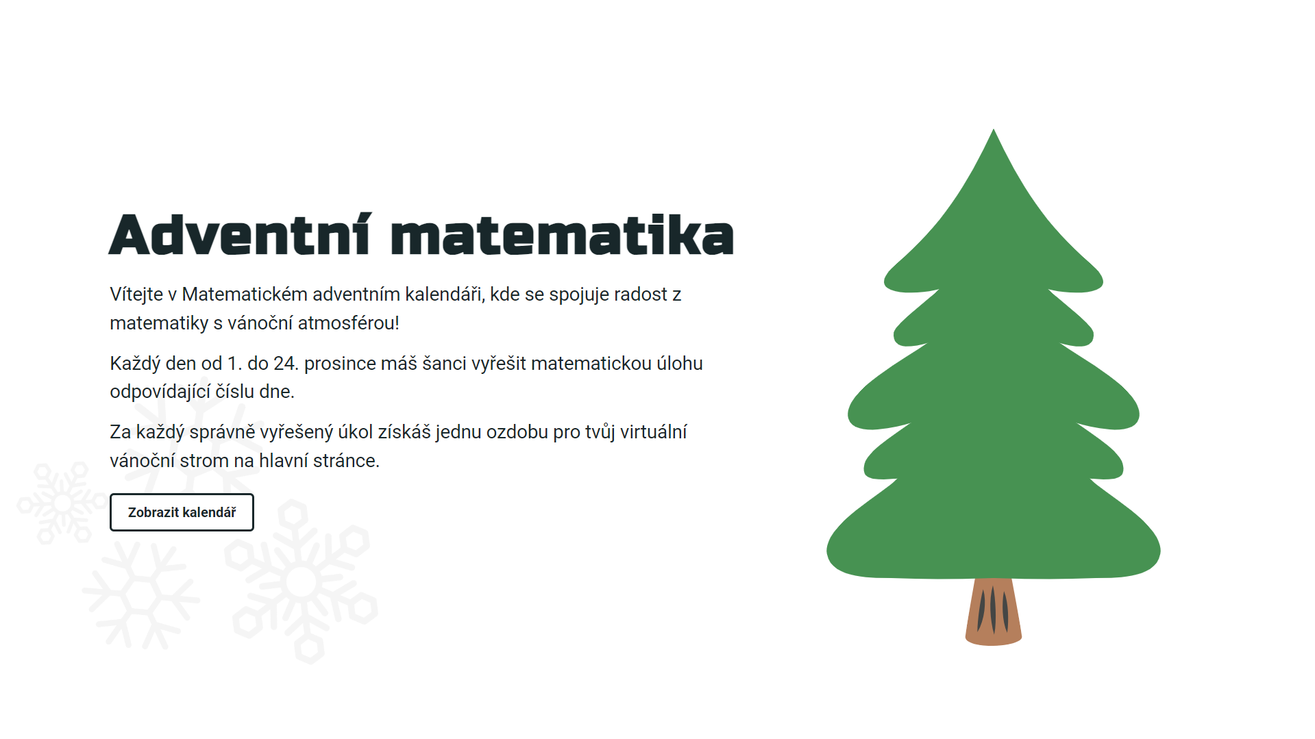 Adventní matematika