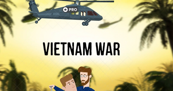 Válka ve Vietnamu – animace